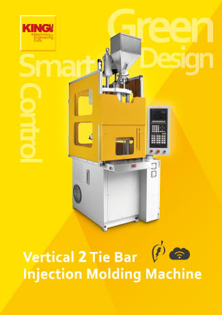 Vertical 2 Tie Bar Injection Molding Machine