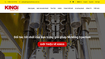 KING’S Solution Corp. official website has released new support for Spanish and Vietnamese