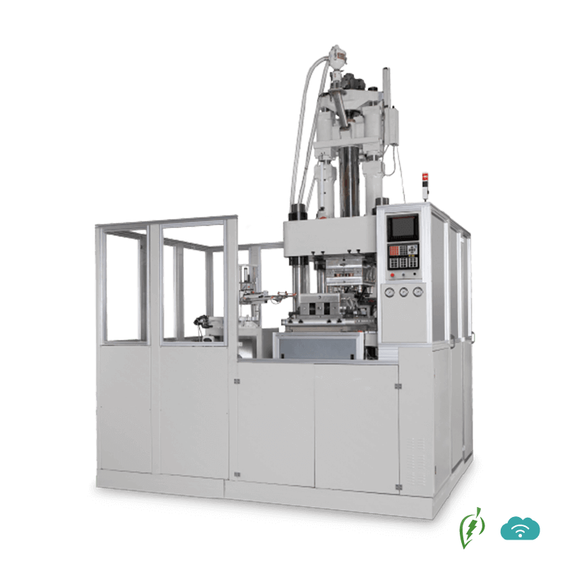 Máquina de inyección de mesa de una sola lanzadera vertical