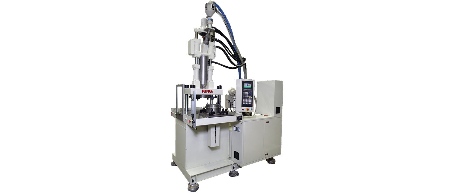 Vertical Double Shuttle Table Injection Machine