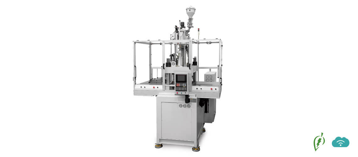 Vertical Double Shuttle Table Injection Machine