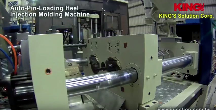 Auto-Pin-Loading Heel Injection Molding Machine_Testing